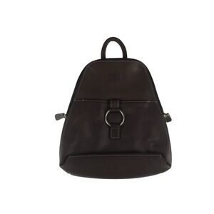 Wilsons Leather Pelle Studio Backpack Womens‎ Brown Inner Pocket Size Medium